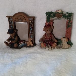 Boyds bear picture frames